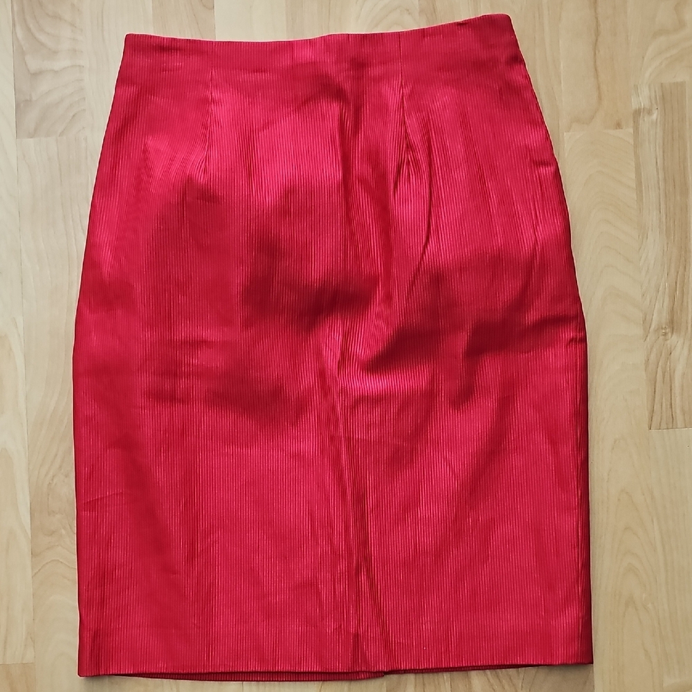 Elegant Red Women's Skirt